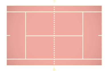 Tennis sintetico coperto (1-2-3)