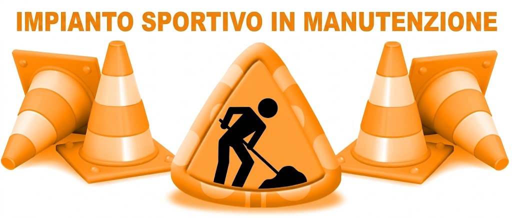 impianto sportivo in manutenzione